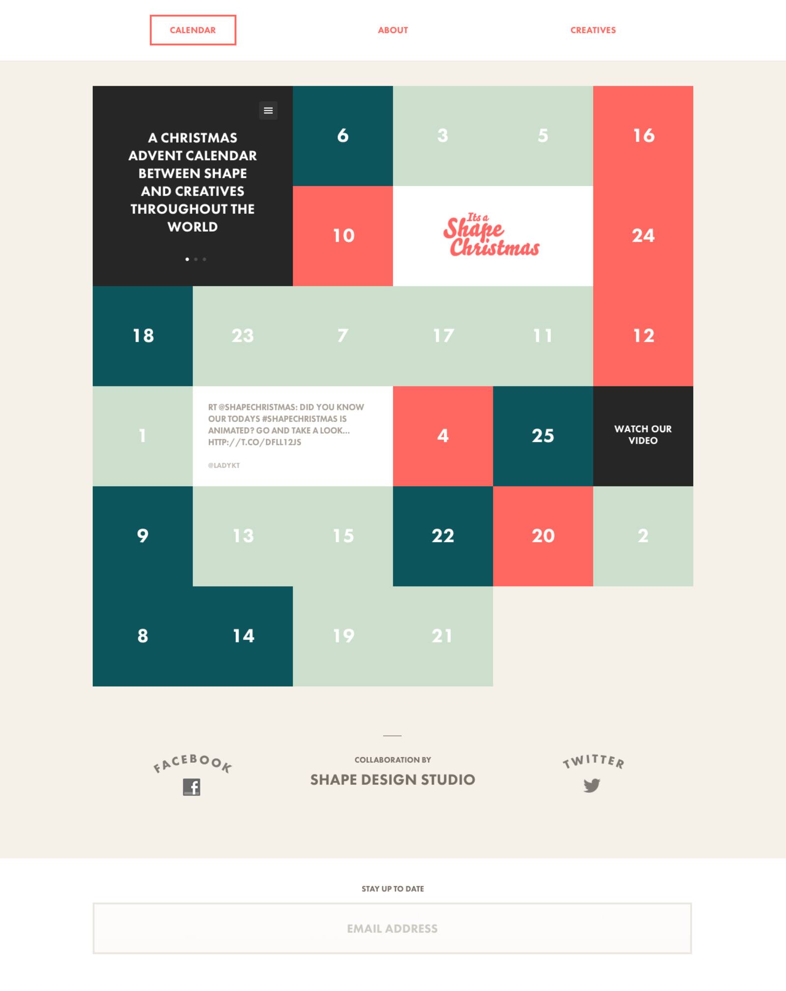 It's a Shape Christmas